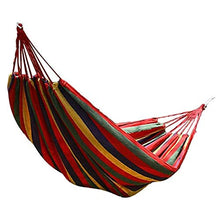 MEILUAIMU Ice Mesh Hammock Altalena Singola Antiaderente a Strisce Rosse 280 * 80 con Custodia in Corda Amaca da Esterno antiribaltamento