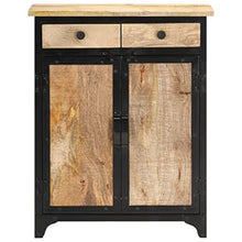 vidaXL Credenza 60x30x75 cm in Legno Massello di Mango