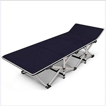 Haojie Letto Pieghevole per Ufficio Pranzo Break Single Nap Letto Portatile Leggero e Semplice accompagnatore reclinabile Letto per Adulti