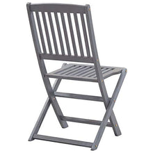FAMIROSA Sedie da Giardino Pieghevoli 6pz con Cuscini in Massello Acacia-5434
