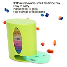 Portapillole da viaggio, Portapillole portatile, per anziani Negozio di medicinali I bambini portano medicine