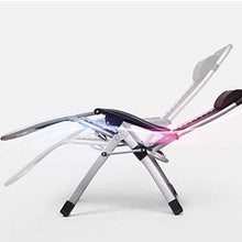 Generic Brands Comoda Sedia Zero Gravity Sedia a Dondolo Lazy Couch, Zero Gravity con Cuscino Traspirante Pieghevole Pausa Pranzo Letto per pisolino Balcone Schienale per Il Tempo Libero Cool Chair