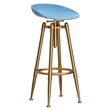 Sgabelli da Bar Sedia Cucina Sgabello da Bar Industriale - Retro Sgabelli girevoli da 70-80cm - Sedia da Cucina Extra Alta - Sgabello da Bar con Altezza Regolabile Regolabile - Sedile in plastica P