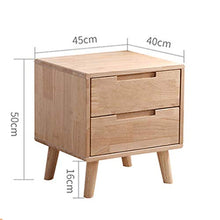 Xiaoli Comodini Armadietto Moderno Semplice del Comodino di economia Domestica di Legno Solido del Comodino della Camera da Letto Comodini Letto