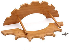 ZGQA-GQA Un Ponte di Legno di bambù di Stile DIY Wine Rack personalità Display Vino Rosso Vino Shelf Holder Ornament