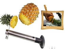 SaySure - Stainless Steel Fruit Pineapple Corer Slicer Easy Kitchen Tool Fruit Cutter Peeler