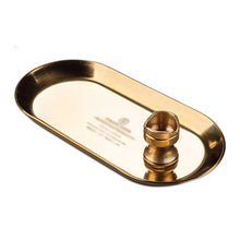 SHYPT Semplice Bronzo Europeo e Pratico Portable Suit Cigar Ashtray Vassoio Riposo Due Pezzi