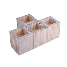 RENSHENKTO 4 piedini da tavolo resistenti mobili mobili mobili mobili mobili unità di semplicità semplicità elegante legno