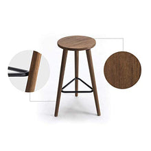 Miwaimao - Sedia da bar in legno massiccio, per hotel, scrivania, caffè, confortevole