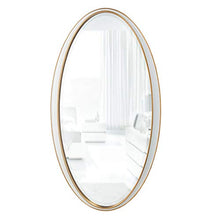 Bathroom mirror Specchio da Bagno Nordico Specchio per specchi da Parete Appeso Ovale Bagno a Parete Camera da Letto Specchio da Bagno Minimalista