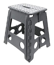 EDP - Sgabello Pieghevole Max 80 kg, Colori Assortiti, 21 x 28,5 x 25 cm