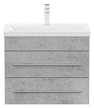 Mobile bagno Mars 600 SlimLine grigio cemento