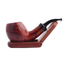 Pipa heather corta con manico curvo classico legno spesso spesso, A1