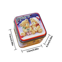 Liery - Set di 12 contenitori Quadrati per Dolci, in Stagno