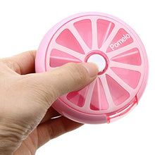 Ddingtian - Portapillole settimanale rotante per 7 giorni, pillole medicinali, separatore per tablet, organizer per pillole e tablet