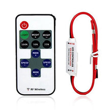 SaySure - 1set 12V RF LED Strip Light Mini Wireless Switch Controller