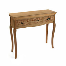 Versa 21080021 Tavolo d'ingresso 3 Cassetti Riano, 83,5x30x90cm, Legno e metallo