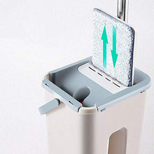SSAYY Spray Mop Il Mocio E Il Secchio Automatici Magici di Compressione Piana Evitano Il Lavaggio A Mano della Cucina del Panno di Pulizia della Microfibra di Legno