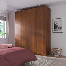 PAX telaio armadio 75x58x201 marrone effetto frassino tinto