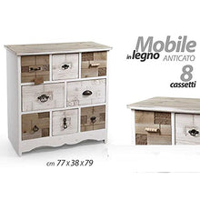 we point Cassettiera Camera Stile Anticato Shabby Como Cm 77 X 38 X 79 H