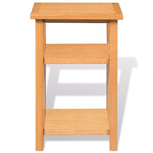 EBTOOLS - Comodino per divano, 3 livelli, tavolo da comodino, consolle in legno, per corridoio, soggiorno, camera, ufficio, 35 x 27 x 55 cm
