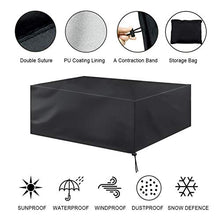 needlid Copertura per mobili, Copertura Antipolvere Impermeabile antietà, Tessuto Oxford per Giardini Esterni Courtyad