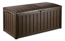 Keter Baule Glenwood Marrone 390 Lt In Resina Cm 128X65X61 H