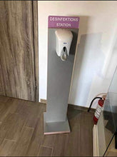Bannerteufel - Stazione disinfettante a colonna