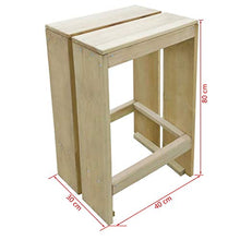SKM Set da Pranzo da Giardino 5 pz in Legno di Pino Impregnato (92kg)