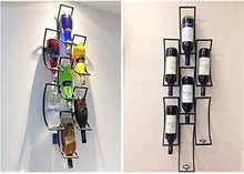 Wine Rack Parete Ferro Wine Rack Display Hanging Upside Down Home Vino Shelf