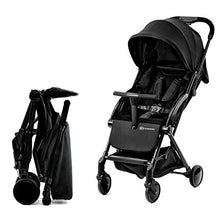 Kinderkraft Passeggino Ultraleggero PILOT, Compatto, Regolabile, Pieghevole, Accessori, per Bambini, Nero