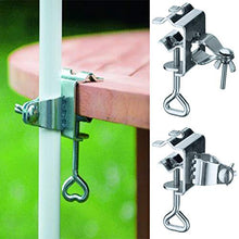Supporto da tavolo per ombrellone da balcone, con morsetto da giardino, 22-28 mm