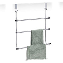 Zeller 18400 Portasciugamani da porta, cromato, 47,5x56 cm