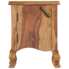 vidaXL Comodino 40x30x50 cm in Legno Massello di Sheesham