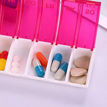 Contenitore per pillole, 7 giorni, organizzatore per pillole, 7 giorni, in plastica