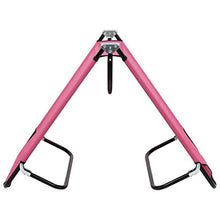 FAMIROSA Lettino Prendisole Pieghevole in Acciaio Rosa