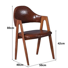 DIEDZ Sgabello per Scarpe Sedia da Pranzo Nordic Home Semplice Sedia da scrivania tè Caffetteria Tavolo e sedie (Colore: B)