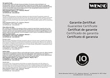 WENKO Portasalviette a 2 bracci orientabili Basic, bianco - 2 bracci mobili, Metallo, 4.5 x 9.5 x 41 cm, Bianco