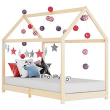 FAMIROSA Giroletto per Bambini in Legno Massello di Pino 90x200 cm-3348