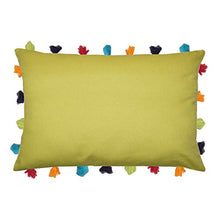 Palm Cushion Cover with Colorful Tassels (5 PCS 14 x 20â)