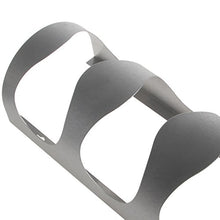 Henan - Supporto da parete in acciaio INOX, per 3/4 bottiglie