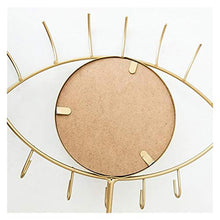 WBFN Eye Design a Forma di Arte del Ferro scrivania Specchio for Il Trucco Ragazze Camera Desktop Specchio for Il Trucco Desktop Specchio Decorativo for Le Donne Ragazze