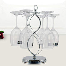 FAGavin Supporto for Bicchiere da Vino in Ferro Calice Staffa for Vino Decorazione da Parete Infinity Symbol Ornament