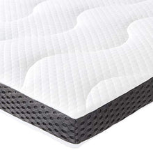 Amazon Basics - Coprimaterasso in gel e schiuma, spessore 7 cm, 140 x 190 cm
