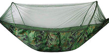 Duokon Amache da Giardino Lettino da Campeggio Portatile Amaca da Viaggio con Zanzariera(Mimetico)