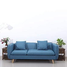 Moolo Comodino 2pcs / Set Comodino in Legno Naturale con Cassetti E Cestino (Marrone)