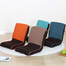 SMC Letto Singolo Pieghevole Piccolo sofà Pigro sul sofà Semplice della Finestra della Baia del dormitorio della Mini-Sedia (Color : Gray)