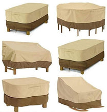 N / A All'aperto copritavoli mobili e sedie Impermeabili coperchi Polvere d'Argento Mobili Diversi Polvere Dimensioni 123x61x72cm