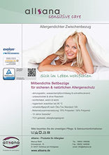 allsana Anallergico, 90 x 200 x 16 cm, biancheria da letto anallergica, antiacaro