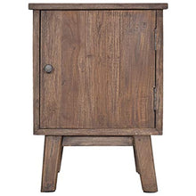 vidaXL Comodino 40x30x53 cm in Legno Massello di Teak